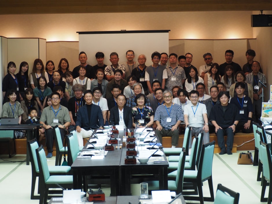 集合写真 宴会前